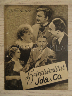 HEIRATSINSTITUT IDA A CO, I. WÜST, T. LINGEN, H. PFEIFFER, FILM SRN, FILM KURIER VBŠ Č. 2651