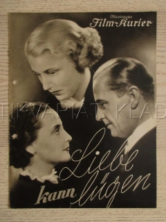 LIEBE KANN LÜGEN, C. L. DIEHL, K. MEISEL, D. WIECK, FILM SRN, FILM KURIER VBŠ Č. 2659