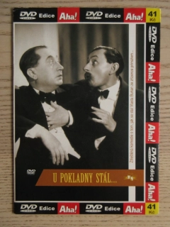 U POKLADNY STÁL..., V. BURIAN, J. MARVAN, DVD FILM ČR