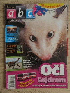 ABC, 7/2011, KOMPLETNÍ DÉČKA, VESMÍR, DOPRAVA, AUTOBUS