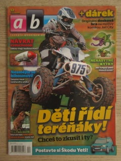 ABC, 12/2011, KOMPLETNÍ DÉČKA, DOPRAVA, ŠKODA YETI