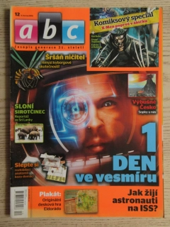ABC, 12/2012, KOMPLETNÍ DÉČKA, ASTRO RACER Č. 9