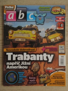 ABC, 11/2013, KOMPLETNÍ DÉČKA, ŽELEZNICE, TRABANT