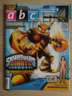ABC, 13/2013, KOMPLETNÍ DÉČKA, ANATOMIE ŽENY, SCI-FI LOĎ