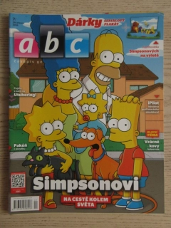 ABC, 7/2016, KOMPLETNÍ DÉČKA, SIMPSONOVI