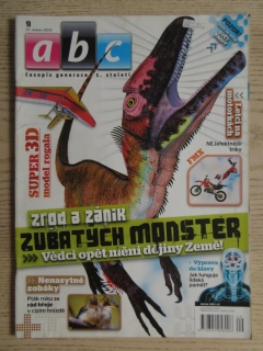ABC, 9/2010, KOMPLETNÍ DÉČKA, ŽELEZNICE, VLAK, ROGALO