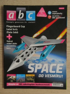 ABC, 13/2009, KOMPLETNÍ DÉČKA, VESMÍR - RAKETOPLÁN