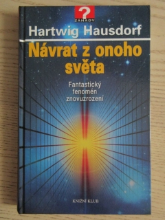 NÁVRAT Z ONOHO SVĚTA, HARTWIG HAUSDORF, **an