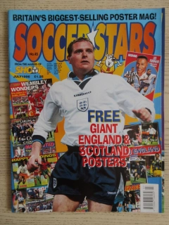 SOCCER STARS, ANGLICKÝ ČASOPIS O SPORTU, Č. 45