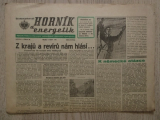 ČESKOSLOVENSKÝ HORNÍK A ENERGETIK, Č. 40/1961