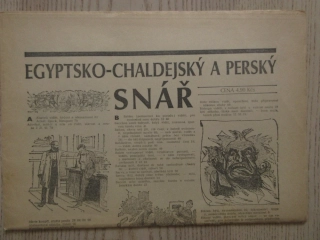 EGYPTSKO-CHALDEJSKÝ A PERSKÝ SNÁŘ, 1990