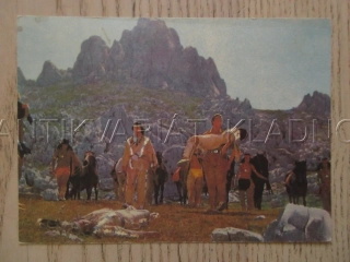 PIERRE BRICE, LEX BARKER, OLD SHATTERHAND, NŠO-ČI, MARIE VERSINIOVÁ, VINNETOU Č. 26