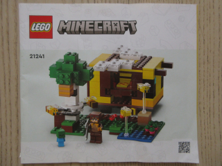 LEGO MINECRAFT, NÁVOD STAVEBNICE Č. 21241