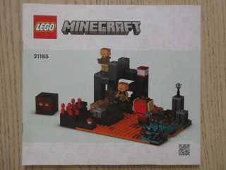 LEGO MINECRAFT, NÁVOD STAVEBNICE Č. 21185