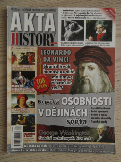 AKTA HISTORY, 3/2012, NEJVĚTŠÍ OSOBNOSTI V DĚJINÁCH SVĚTA, LEONARDO DA VINCI