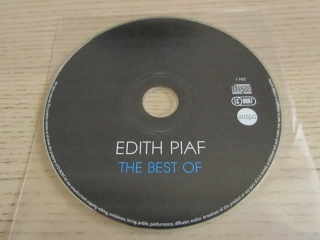 EDITH PIAF, THE BEST OF, CD HUDBA