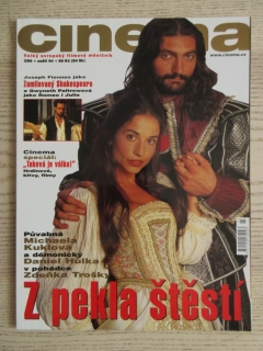 FILMOVÝ ČASOPIS CINEMA, Č. 3/99, ED HARRIS, JAMIE LEE CURTIS, RONALD COLMAN, JACKIE CHAN, EDWARD NORTON AJ.