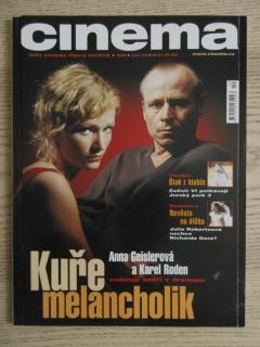 FILMOVÝ ČASOPIS CINEMA, Č. 10/99, KAREL RODEN, PIERCE BROSNAN, GINGER ROGERS, SAMUEL L. JACKSON AJ.