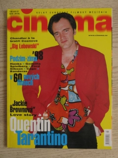 FILMOVÝ ČASOPIS CINEMA, Č. 7/98, QUENTIN TARANTINO, HUMPHERE BOGART, VIVIEN LEIGH, VZPOURA NA LODI BOUNTY AJ.