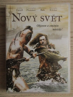 NOVÝ SVĚT, C. FARRELL, CH. PLUMMER, CH. BALE, DVD FILM