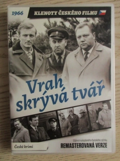 VRAH SKRÝVÁ TVÁŘ, R. HRUŠÍNSKÝ, R. BRZOBOHATÝ, REMASTEROVANÁ VERZE, DVD FILM ČR