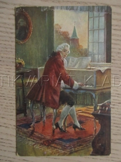 MOZARTOVY AKORDY, C. V. MUTTICH, KLAVÍR, NOTY, PORTRÉT