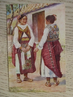 SRBSKÝ LIDOVÝ KROJ, ŽENA