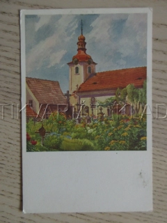 DRUŽEC, OKRES KLADNO, KOSTEL, KVĚTINY