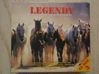 LEGENDY, FOLK, COUNTRY, TRAMPSKÁ PÍSNIČKA, 3X CD HUDBA