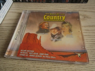 BEST OF COUNTRY, JOHNNY CASH, W. NELSON, B. MANDRELL, CD HUDBA