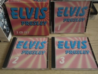 ELVIS PRESLEY, 3X CD HUDBA