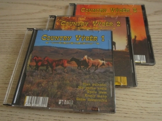 COUNTRY VÝBĚR, 1-3, 3X CD HUDBA