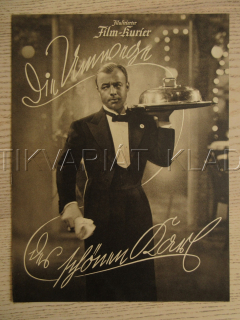 DIE UMWEGE DES SCHÖNEN KARL, R: C. FROELICH, H. RÜHMANN, E. LEGAL, K. SEIFERT, FILM NĚM. ŘÍŠE, FILM KURIER VBŠ Č. 2730