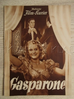 GASPARONE, VESELÝ DOBRODRUH, M. RÖKK, L. SLETAK, O. SIMA, FILM NĚM. ŘÍŠE, FILM KURIER VBŠ Č. 2748