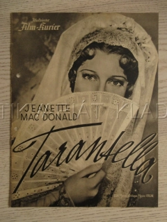 ŠPANĚLSKÁ VYZVĚDAČKA, J. MACDONALD, A. JONES, W. WILLIAM, FILM USA, FILM KURIER VBŠ Č. 2795