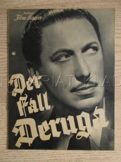 PŘÍPAD DERUGŮV, W. BIRGEL, D. SERVAES, C. WINTER, FILM NĚM. ŘÍŠE, FILM KURIER VBŠ Č. 2823
