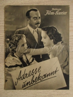 ZE VŠECH JEDINÁ, F. CZEPA, C. FUCHS-KAUFMANN, E. DUMCKE, FILM NĚM. ŘÍŠE/ČSR, FILM KURIER VBŠ Č. 2832