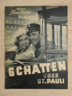 STÍNY NAD PŘÍSTAVEM, M. CLAUDIUS, G. KNUTH, H. BERGMANN, FILM NĚM. ŘÍŠE, FILM KURIER VBŠ Č. 2833