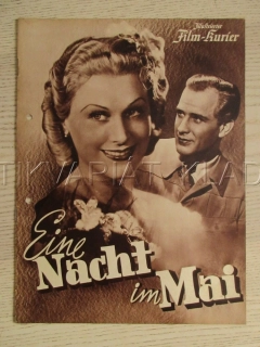 BYLO TO V NOCI MÁJOVÉ..., M. RÖKK, V. STAAL, O. SIMA, FILM NĚM. ŘÍŠE, FILM KURIER VBŠ Č. 2849