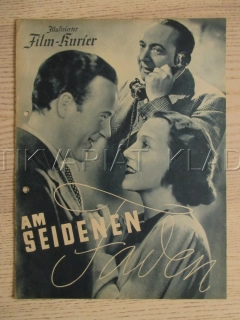 AM SEIDENEN FADEN, P. BILDT, W. FRITSCH, K. V. NAGY, FILM NĚM. ŘÍŠE, FILM KURIER VBŠ Č. 2855