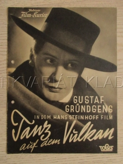 TANZ AUF DEM VULKAN, R. A. ROBERTS, T. LINGEN, G. GRÜNDGENS, FILM NĚM. ŘÍŠE, FILM KURIER VBŠ Č. 2862