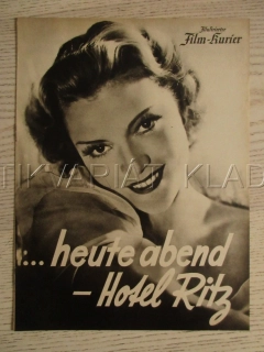 VEČEŘE V RITZU, ANNABELLA, D. NIVEN, P. LUKAS, FILM VB, FILM KURIER VBŠ Č. 2870