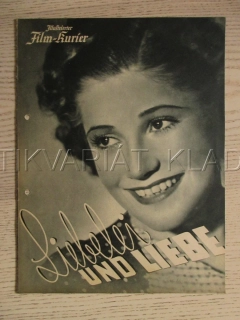 MILKOVÁNÍ A LÁSKA, P. HÖRBIGER, K. GÜNTHER, C. RUST, FILM NĚM. ŘÍŠE, FILM KURIER VBŠ Č. 2876