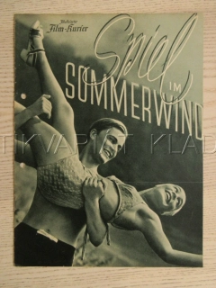 SPIEL IM SOMMERWIND, W. STEINBECK, E. V. THELLMANN, R. MOEBIUS, FILM NĚM. ŘÍŠE, FILM KURIER VBŠ Č. 2897