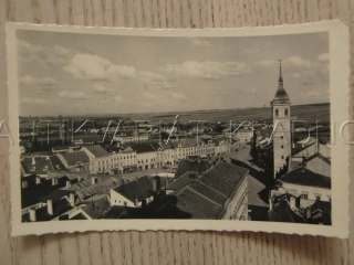 VYŠKOV, CELKOVÝ POHLED, NÁMĚSTÍ, OKRES VYŠKOV, POHLEDNICE 1072