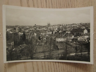 CHRUDIM, POHLED NA MĚSTO, OKRES CHRUDIM, POHLEDNICE 1080
