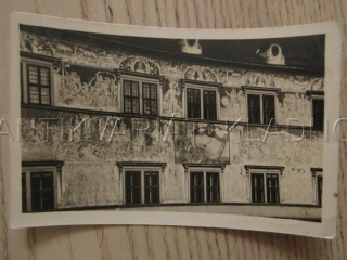 LITOMYŠL, ZÁMEK - SGRAFITA, OKRES SVITAVY, POHLEDNICE 1082