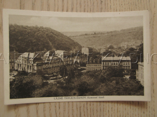 LÁZNĚ TEPLICE - ŠANOV, KAMENNÉ LÁZNĚ, OKRES TEPLICE, POHLEDNICE 1089