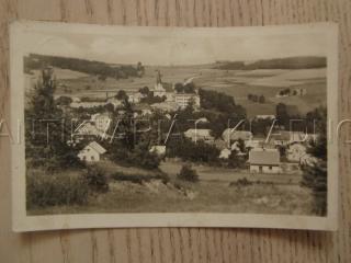 TRHOVÁ KAMENICE, POHLED NA OBEC, OKRES CHRUDIM, POHLEDNICE 1094