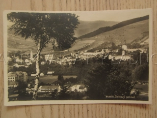 CELKOVÝ POHLED NA VSETÍN, OKRES VSETÍN, POHLEDNICE 1120